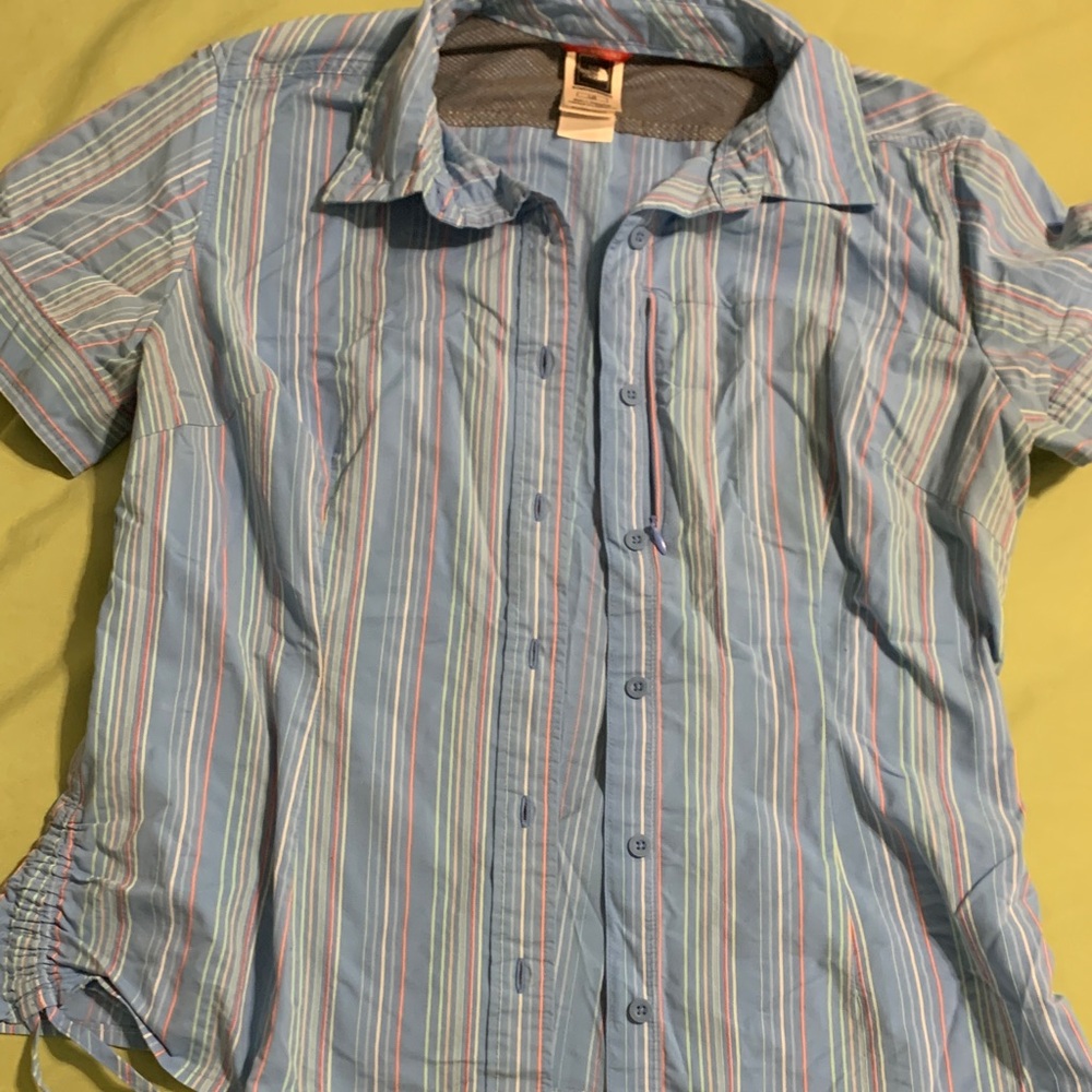 The North Face Blue Striped Shirt